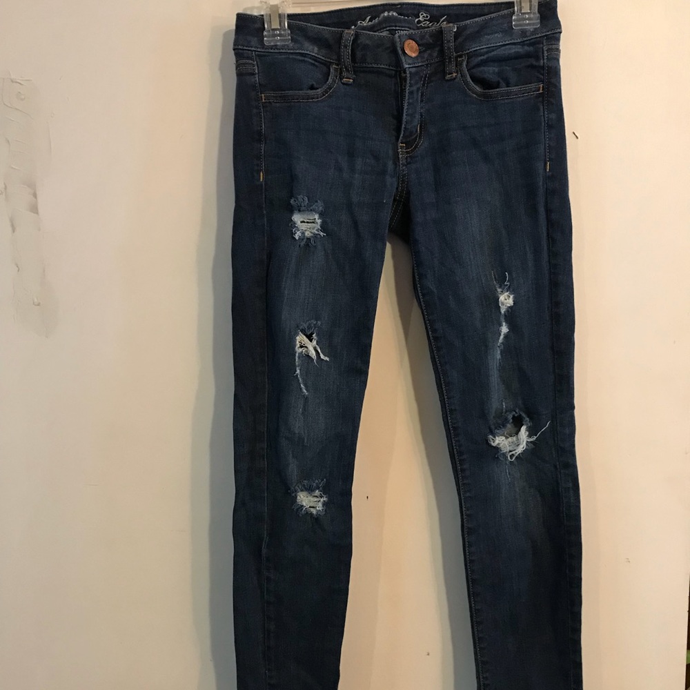 Distressed Skinny Jean Jeggings